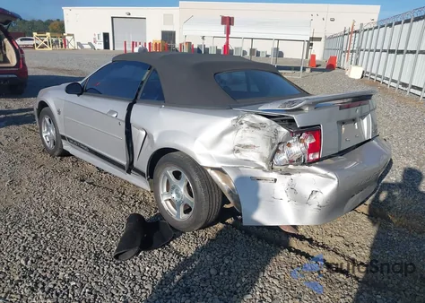 2004 Ford Mustang из США, поврежденный, VIN 1FAFP44684F133237